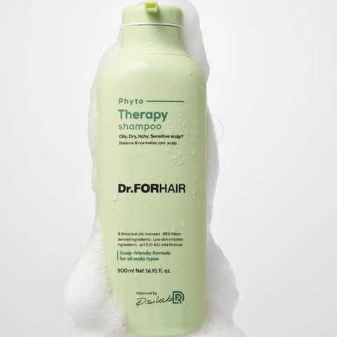 Фитотерапевтический шампунь для чувствительной кожи головы Dr.FORHAIR Phyto Therapy Shampoo, 300 мл M00287 фото