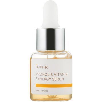 Вітамінна сироватка з прополісом iUNIK Propolis Vitamin Synergy Serum, 15 мл M00421 фото