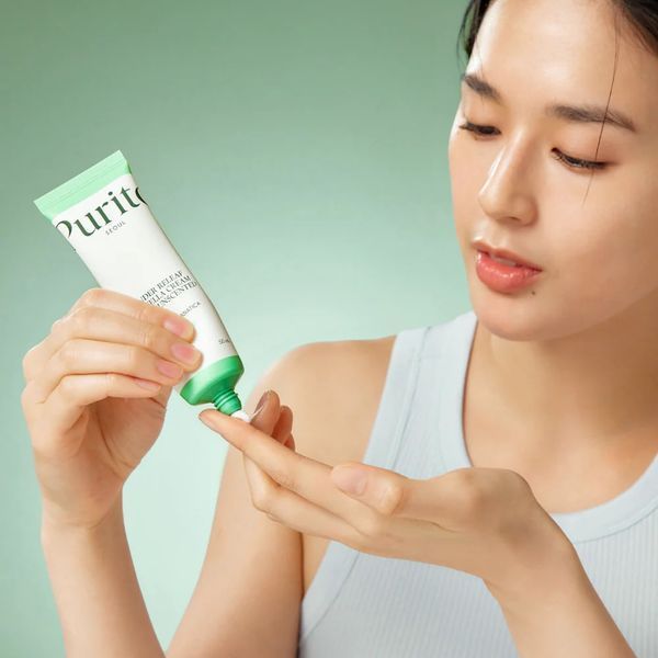 Мініатюра крему з центеллою без олій Purito Seoul Wonder Releaf Centella Unscented Cream 15 ml МО-1752 фото