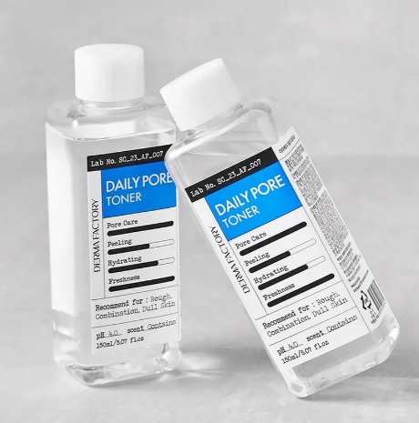 Тонер для очищення пор із кислотами Derma Factory Daily Pore Toner 150ml  M01305 фото