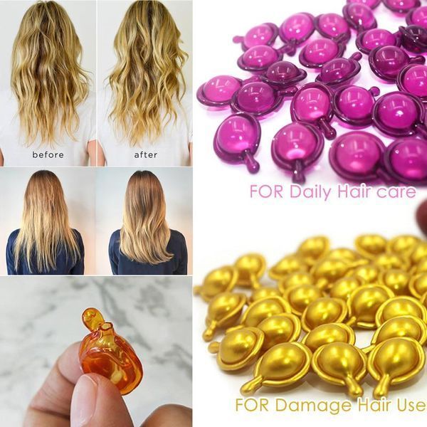 Витамины для волос Безупречный шелк с про-кератиновым комплексом Ellips Hair Vitamin Smooth and Silky With Pro-Keratin Complex 6&times;1мл M01272 фото