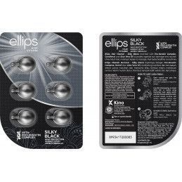 Витамины-капсулы для волос Ellips Hair Vitamin &laquo;Ночь Шелковая&raquo; 6x1мл M00299 фото