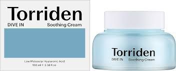 Успокаивающий крем с гиалуроновой кислотой Torriden Dive-In Soothing Cream, 100 мл M01307 фото
