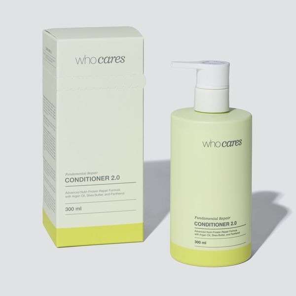 Кондиціонер живильний із вдосконаленою формулою whocares Conditioner 2.0 Fundamental Repair 300 ml МО-1757 фото