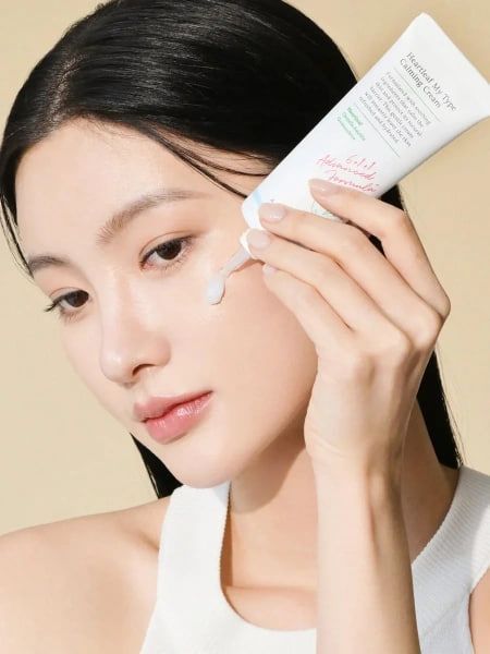 Заспокійливий крем-гель з хауттюйнією AXIS-Y Heartleaf My-Type Calming Cream 60 мл MO-1850 фото