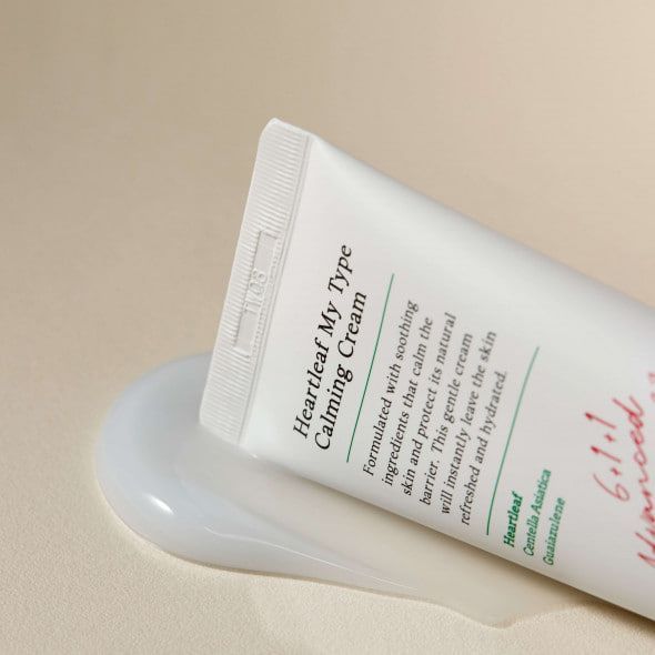 Заспокійливий крем-гель з хауттюйнією AXIS-Y Heartleaf My-Type Calming Cream 60 мл MO-1850 фото