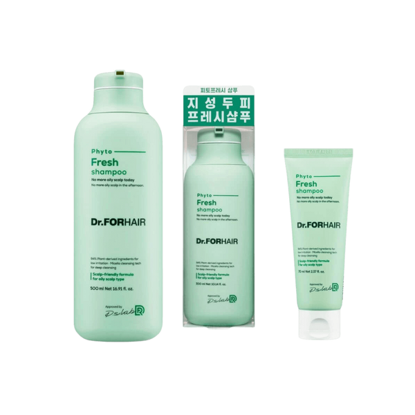 Міцелярний шампунь для жирної шкіри голови Dr.FORHAIR Phyto Fresh, 500 мл M00276 фото