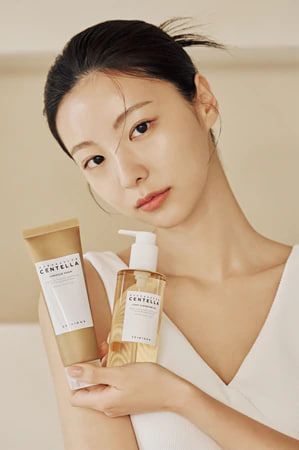 Сет для очищення шкіри з центеллою Madagascar Centella Double Cleansing Duo MO-1851 фото