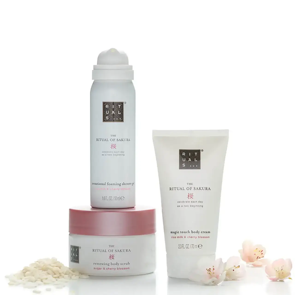 Косметичний набір Rituals The Ritual Of Sakura(125мл+70мл+50мл) А-00556 фото