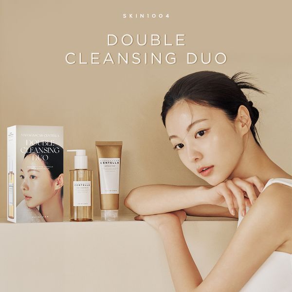 Сет для очищення шкіри з центеллою Madagascar Centella Double Cleansing Duo MO-1851 фото