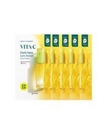 Освітлювальна тканинна маска з вітаміном С Goodal Green Tangerine Vita C Dark Spot Serum Sheet Mask  M01310 фото