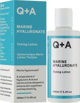 Тонизирующий лосьон с гиалуроновой кислотой Q+A Marine Hyaluronate Toning Lotion M00842 фото