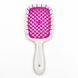 Щетка для волос Superbrush Janeke белая с фуксией M00439 фото 1
