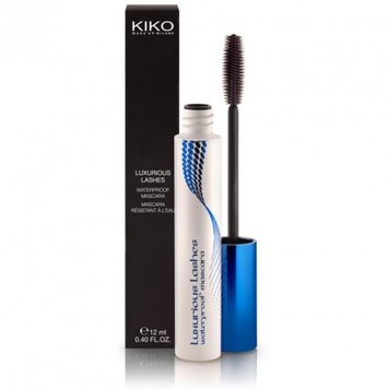 Водостійка супероб'ємна туш Kiko Milano LUXURIOUS LASHES WATERPROOF MASCARA А-0107 фото