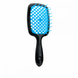Щітка для волосся Superbrush Janeke чорна з синьою серединкою M00450 фото 1