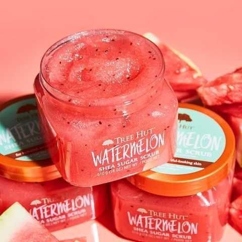 Скраб для тела с ароматом арбуза Tree Hut Watermelon Sugar Scrub, 510 г M01053 фото
