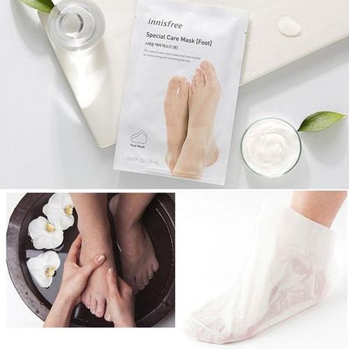 Увлажняющая маска-носки для ног Innisfree Special Care Foot Mask, 20ml M00402 фото