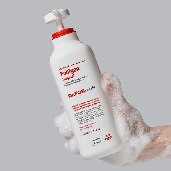 Зміцнюючий шампунь проти випадіння волосся Dr.FORHAIR Folligen Shampoo, 300 мл M00285 фото