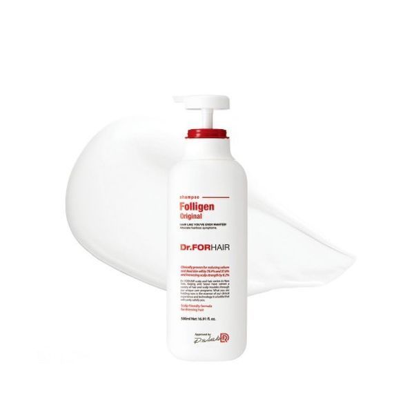 Зміцнюючий шампунь проти випадіння волосся Dr.FORHAIR Folligen Shampoo, 300 мл M00285 фото