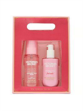 Подарочный набор спрей+лосьон Victoria's Secret Coconut Milk Rose 2-Piece Gift Set МО1673 фото