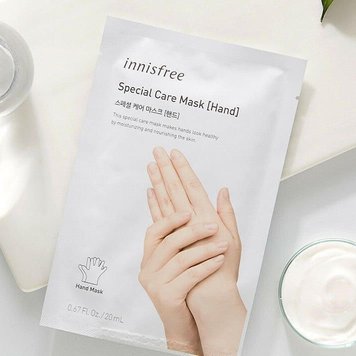 Зволожуюча маска-рукавички для рук Innisfree Special Care Hand Mask, 20 мл А-00507 фото