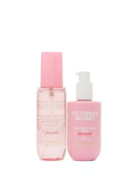 Подарунковий набір міст+лосьйон Victoria's Secret Coconut Milk Rose 2-Piece Gift Set МО1673 фото