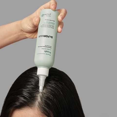 Освіжаюча маска-пілінг для очищення шкіри голови Dr. FORHAIR Phyto Fresh Scalp Scaler, 200 мл M00283 фото