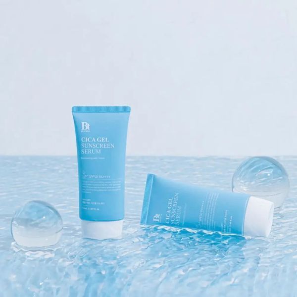 Зволожувальна сонцезахисна крем-сироватка з центелою Benton CICA Gel Sunscreen Serum SPF50/PA++++ МО-1806 фото