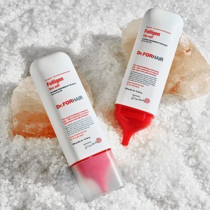 Пілінг для шкіри голови з частинками солі з мертвого моря Dr.FORHAIR Sea Salt Scaler, 50 мл А-0166 фото