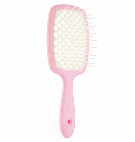 Щетка для волос Janeke Superbrush Small розовая с белой серединкой M00444 фото
