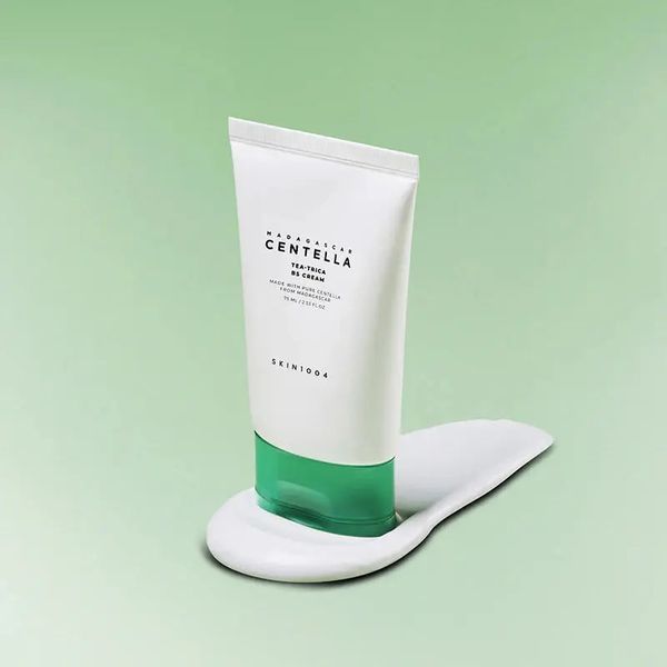 Крем для проблемной и чувствительной кожи SKIN1004 Madagascar Centella Tea-Trica B5 Cream 75 мл MO-1719 фото