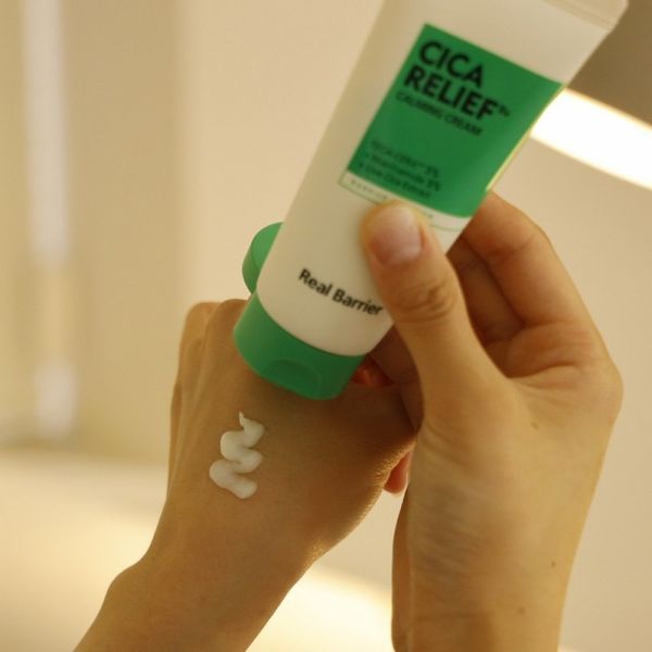 Крем заспокійливий з центеллою та 5% ніацинаміду Real Barrier Cicarelief Rx Calming Cream 60ml M00874 фото