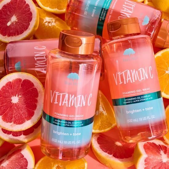 Гель для душу з вітаміном С TREE HUT VITAMIN C FOAMING GEL WASH, 532 ml M01064 фото