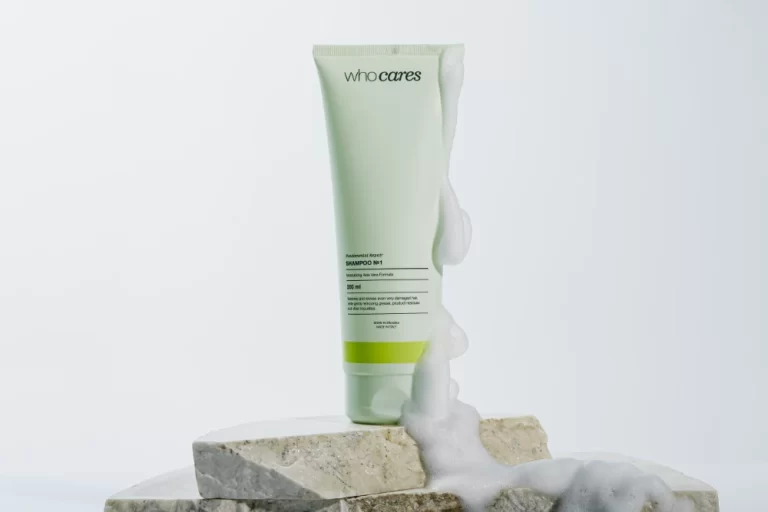 Шампунь живильний для сухого та пошкодженого волосся WhoCares Fundamental Repair Shampoo №1, тестер  M01181 фото
