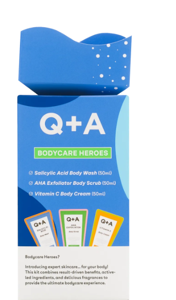 Подарунковий набір для тіла Q+A Bodycare Heroes Gift Set M00859 фото