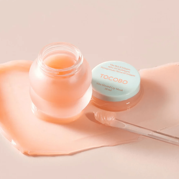 Маска для губ з ефектом глазурі Tocobo Vita Glazed Lip Mask M01019 фото