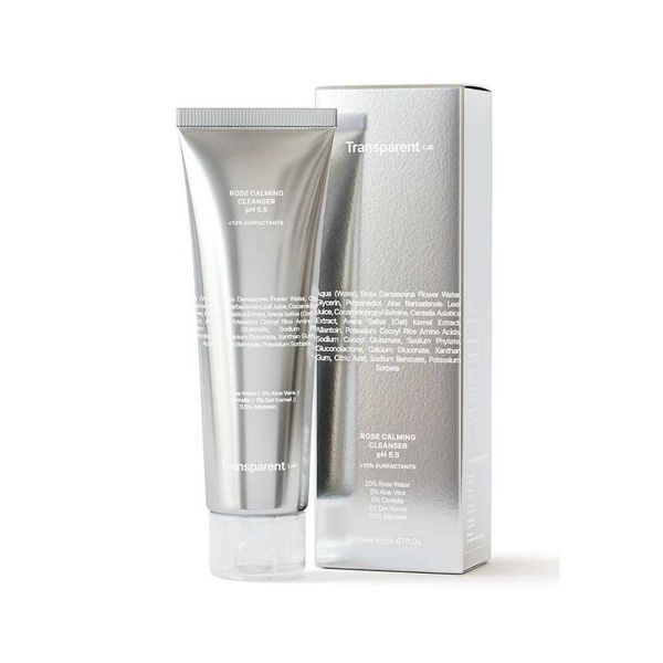 Ніжний гель для очищення для обличчя Transparent-Lab Rose Calming Cleanser pH 5.5 M01035 фото