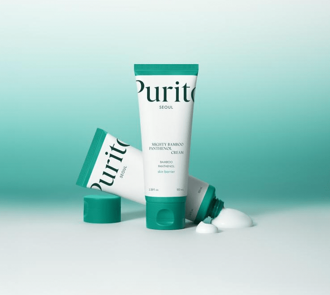 Увлажняющий крем с пантенолом Purito Seoul Mighty Bamboo Panthenol Cream 100 ml МО1536 фото