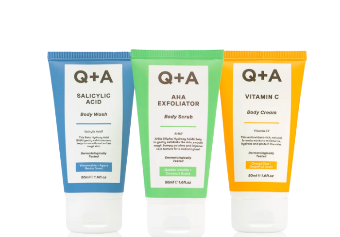 Подарунковий набір для тіла Q+A Bodycare Heroes Gift Set M00859 фото