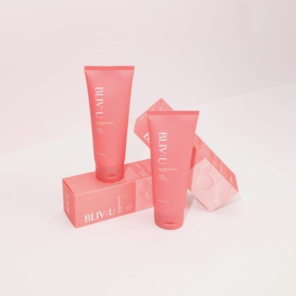 Пенка для умывания с коллагеном BLIV:U Collagen Bouncing Cleanser 200 ml МО-1817 фото