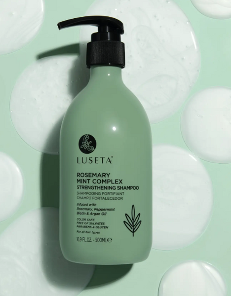 Шампунь для тщательного очищения, стимуляции роста и увлажнения Luseta Beauty Rosemary Mint Complex, 500 мл M01292 фото