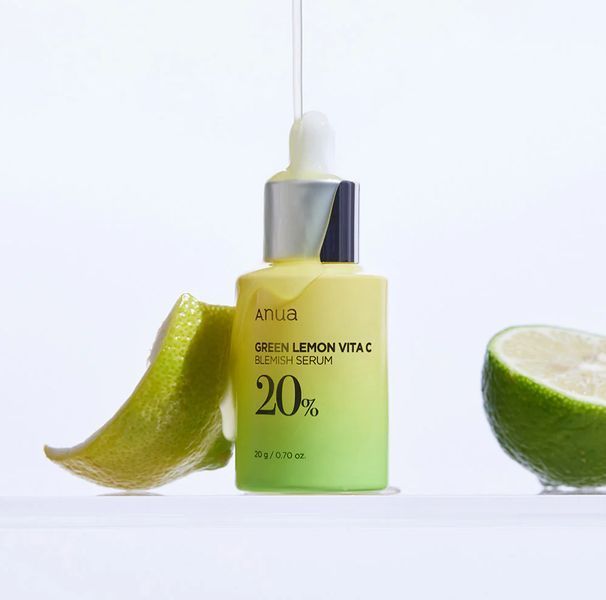 Освітлююча сироватка з вітаміном С NUA GREEN LEMON VITAMIN C BLEMISH SERUM M00036 фото