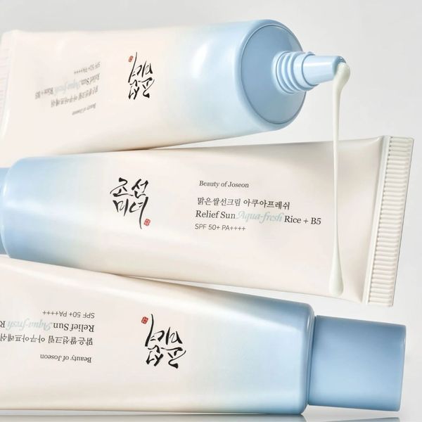 Легкий сонцезахисний крем з рисовою водою Beauty of Joseon Relief Sun Aqua-Fresh : Rice + B5 SPF50+ PA++++ M01191 фото