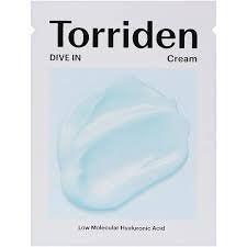Зволожувальний крем Torriden Dive-In Low Molecule Hyaluronic Acid Cream ( тестер) M01358 фото