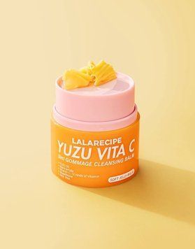 Очищувальний бальзам-гоммаж з екстрактом юдзу Lalarecipe Yuzu Vita C 3in1 Gommage Cleansing Balm MO-1820 фото