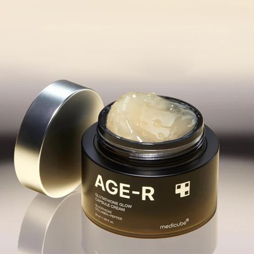 Зволожувальний гель-крем з капсулами глутатіону Medicube AGE-R Glutathione Glow Capsule Cream MD-0002 фото