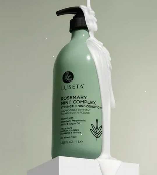 Кондиціонер зволожуючий для тонкого та ламкого волосся Luseta Beauty Rosemary Mint Complex, 500 мл M01294 фото